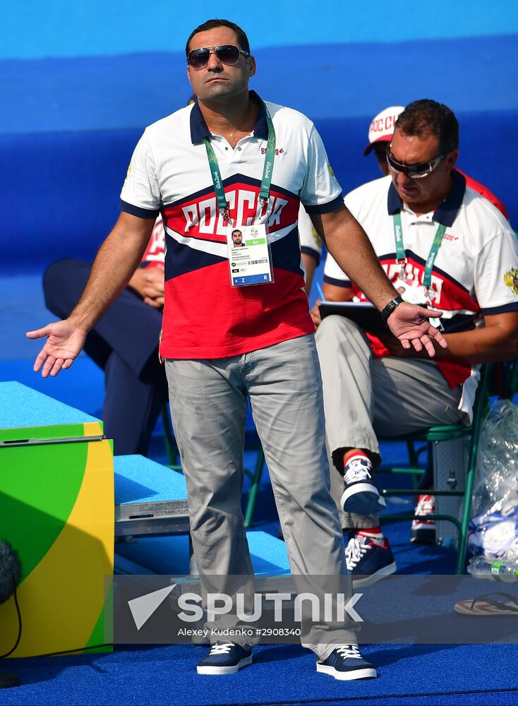 2016 Summer Olympics. Women's water polo. Russia vs. Australia