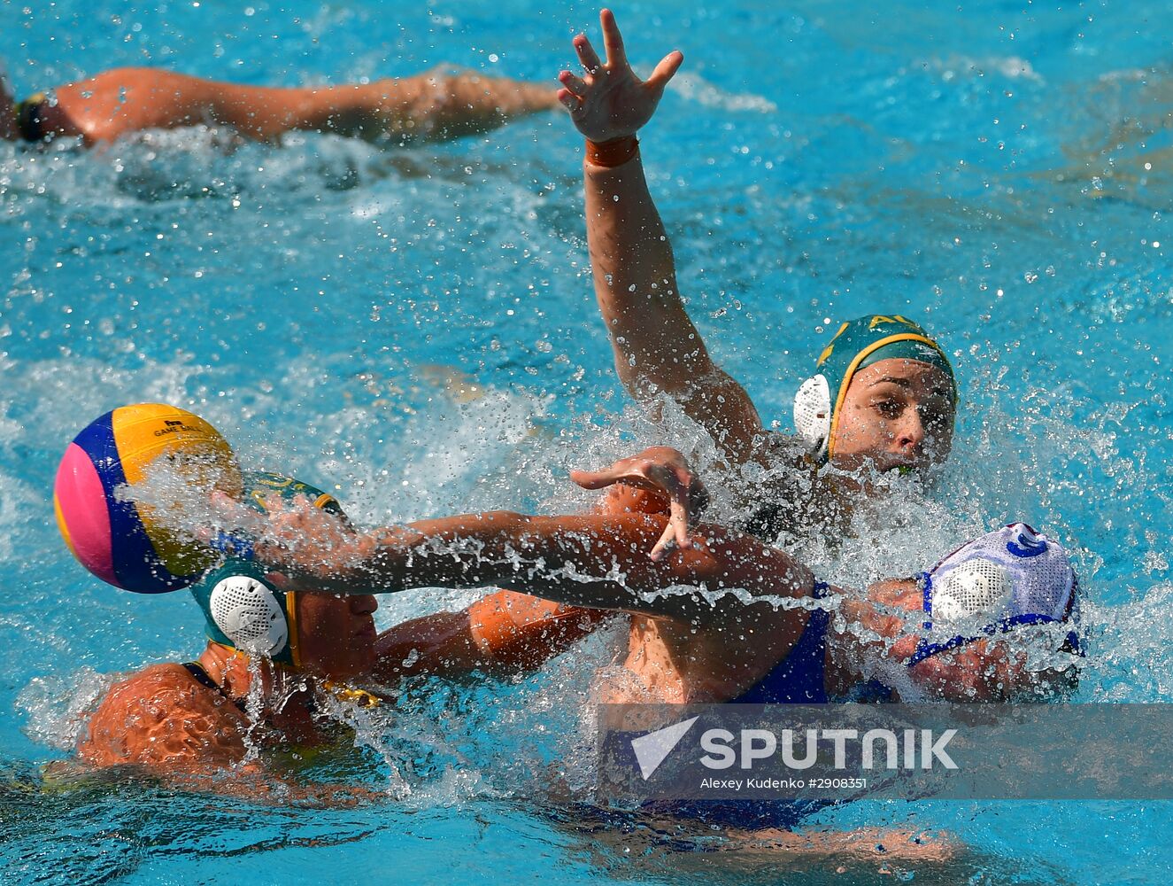 2016 Summer Olympics. Women's water polo. Russia vs. Australia