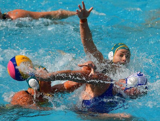 2016 Summer Olympics. Women's water polo. Russia vs. Australia