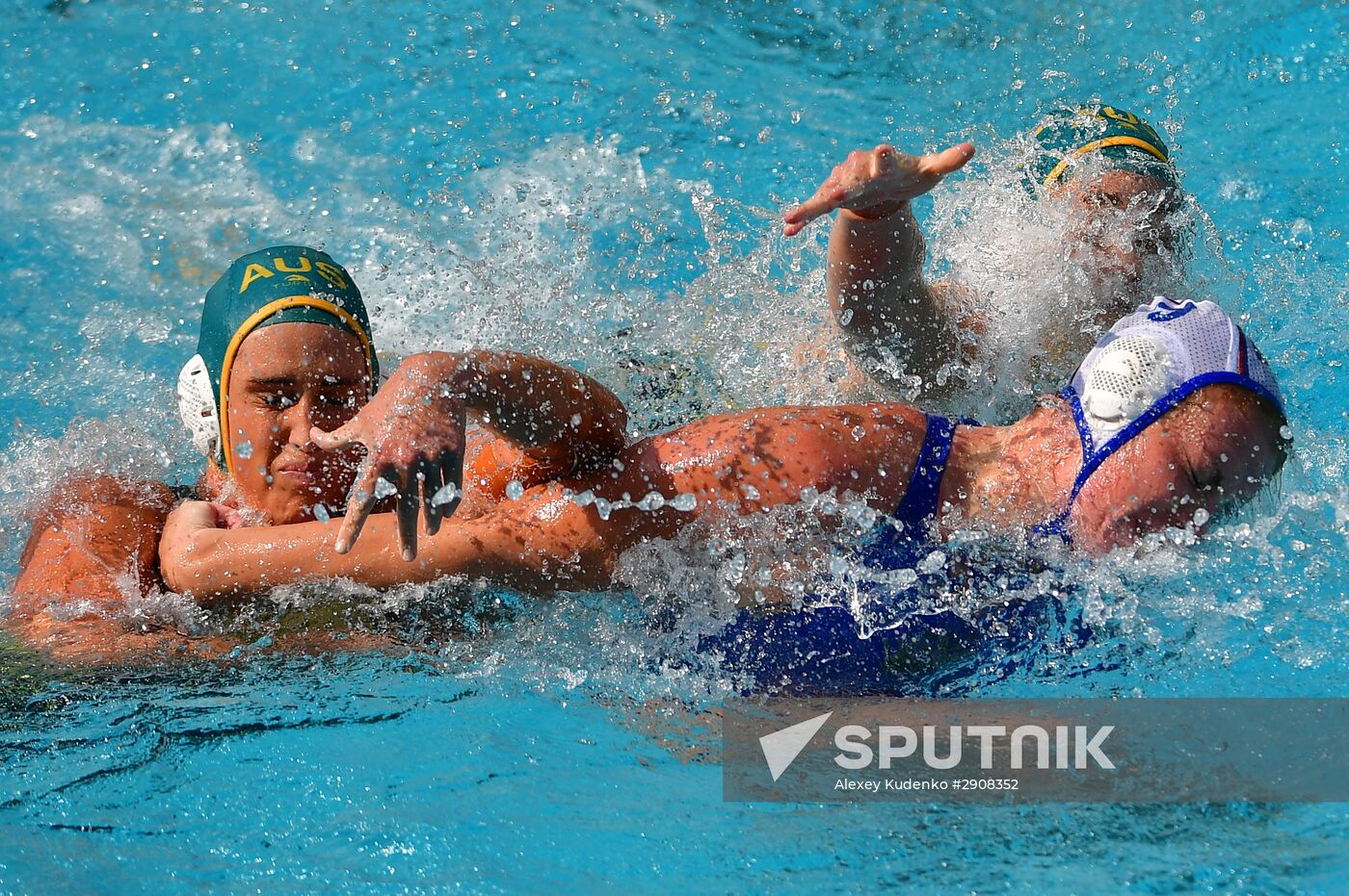 2016 Summer Olympics. Women's water polo. Russia vs. Australia