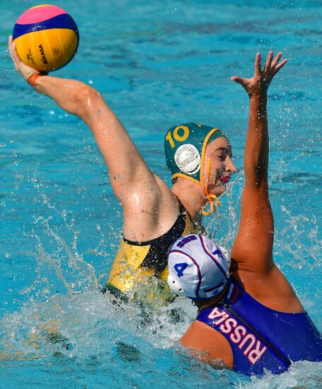 2016 Summer Olympics. Women's water polo. Russia vs. Australia