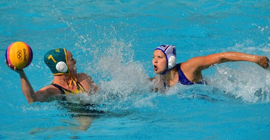 2016 Summer Olympics. Women's water polo. Russia vs. Australia