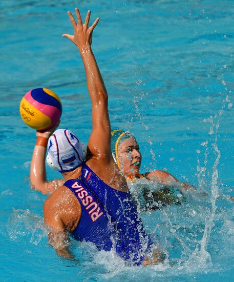 2016 Summer Olympics. Women's water polo. Russia vs. Australia