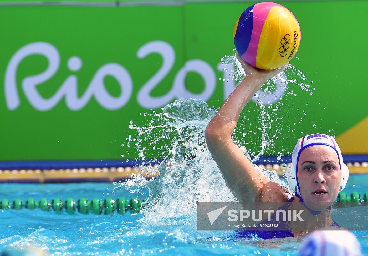 2016 Summer Olympics. Women's water polo. Russia vs. Australia