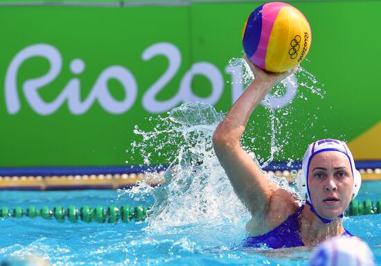 2016 Summer Olympics. Women's water polo. Russia vs. Australia