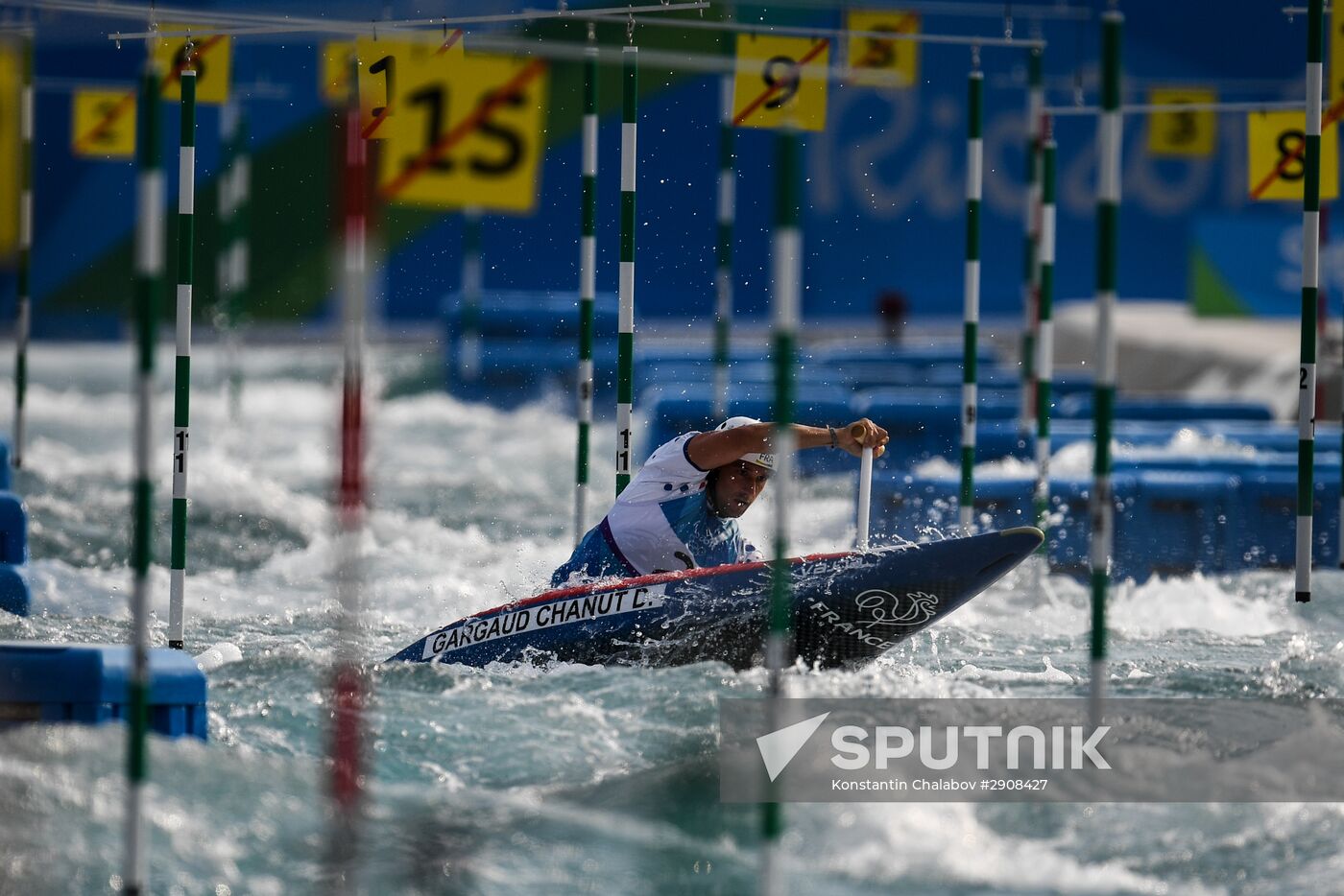 2016 Summer Olympics. Canoeing. Men's Canoe 1 slalom