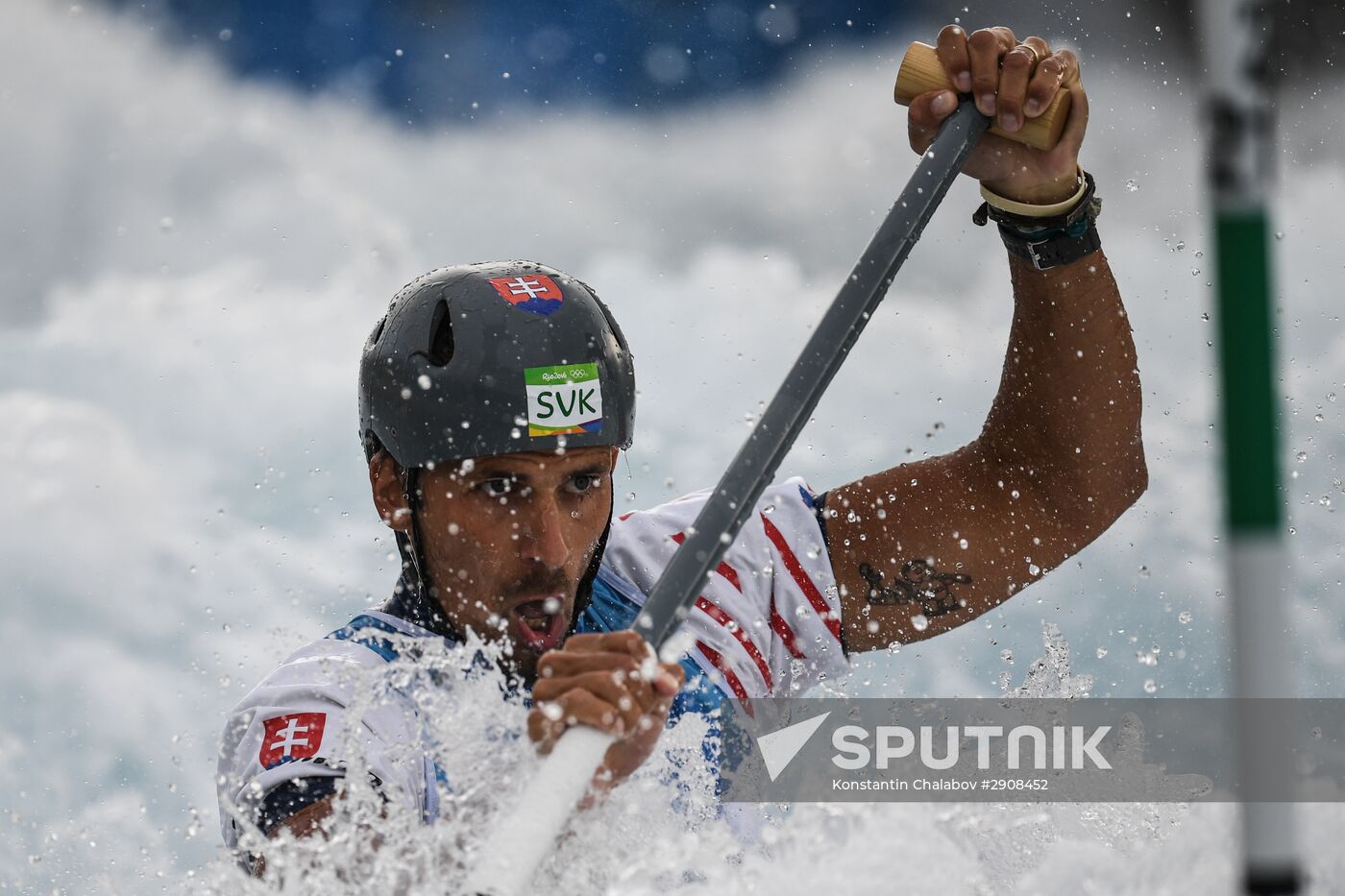 2016 Summer Olympics. Canoeing. Men's Canoe 1 slalom