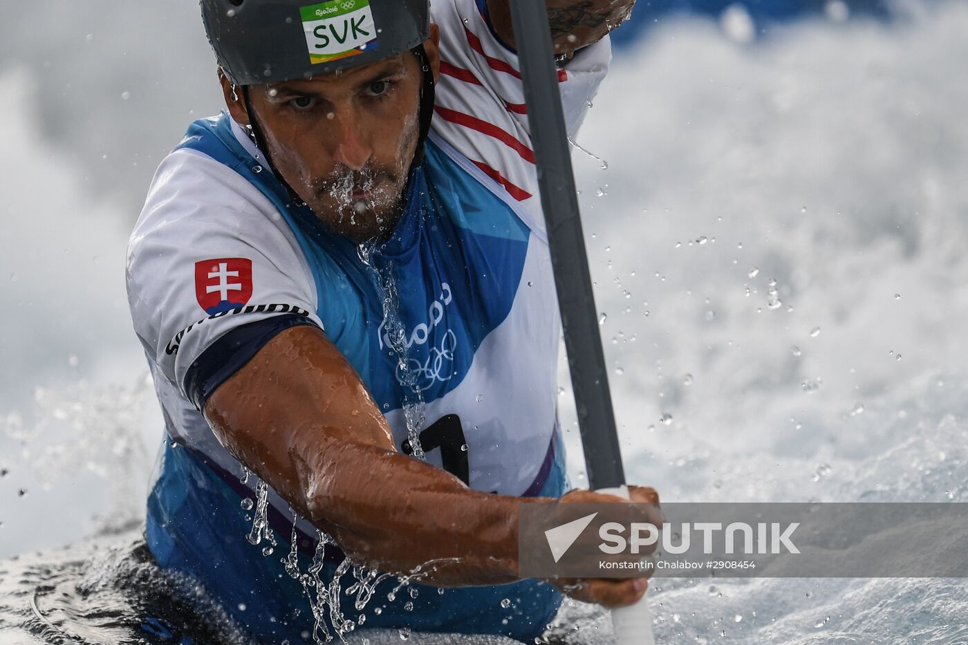 2016 Summer Olympics. Canoeing. Men's Canoe 1 slalom