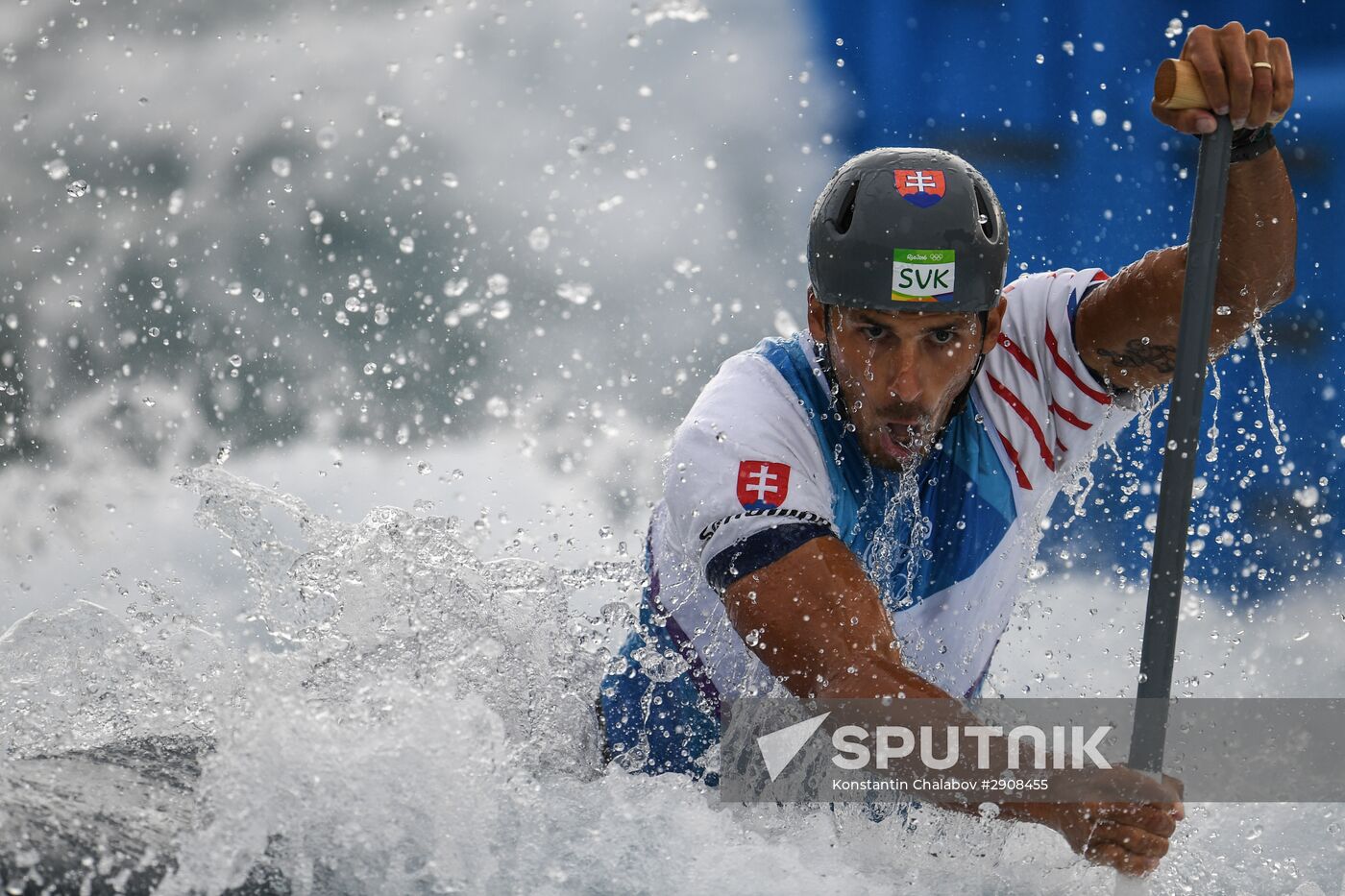 2016 Summer Olympics. Canoeing. Men's Canoe 1 slalom