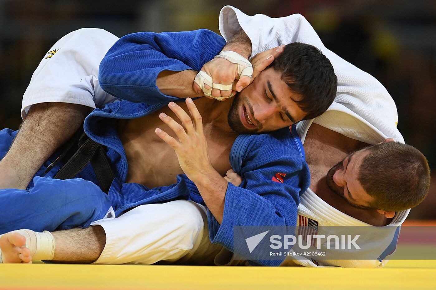 2016 Summer Olympics. Judo. Day Four