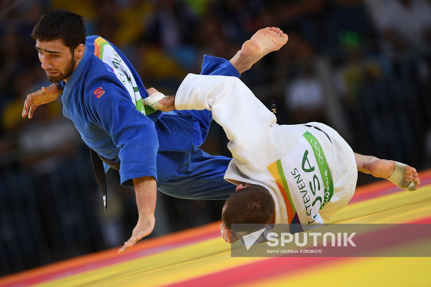 2016 Summer Olympics. Judo. Day Four