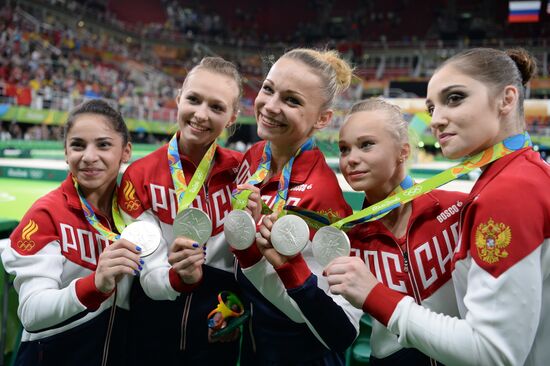 2016 Summer Olympics. Artistic gymnastics. Women. All-around competition