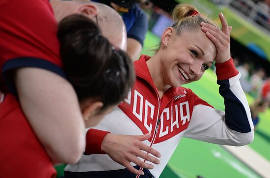 2016 Summer Olympics. Artistic gymnastics. Women. Team all-around competition