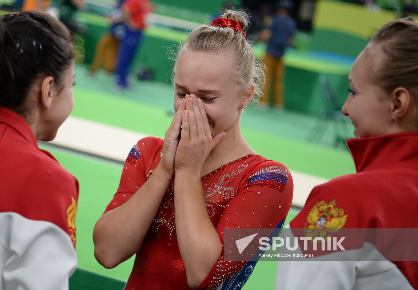 2016 Summer Olympics. Artistic gymnastics. Women. Team all-around competition