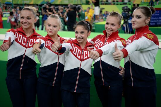2016 Summer Olympics. Artistic gymnastics. Women. All-around competition
