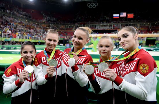 2016 Summer Olympics. Artistic gymnastics. Women. TEam all-around competition