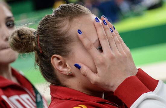 2016 Summer Olympics. Artistic gymnastics. Women. All-around competition