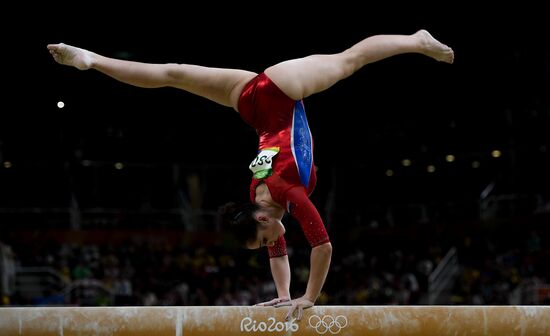2016 Summer Olympics. Artistic gymnastics. Women. Team all-around competition