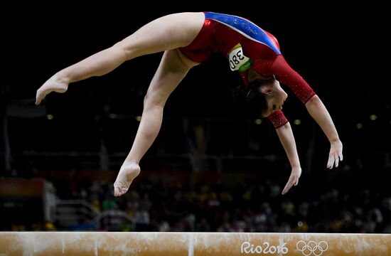 2016 Summer Olympics. Artistic gymnastics. Women. Team all-around competition