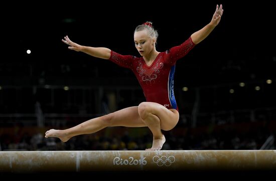 2016 Summer Olympics. Artistic gymnastics. Women. All-around competition