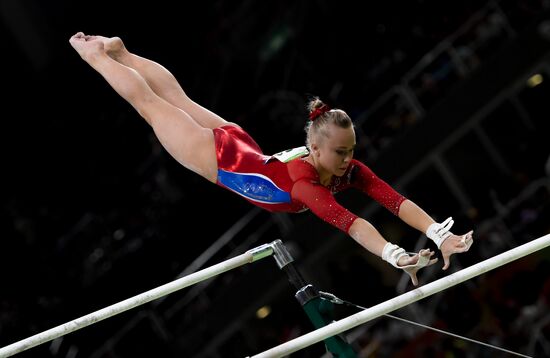 2016 Summer Olympics. Artistic gymnastics. Women. All-around competition