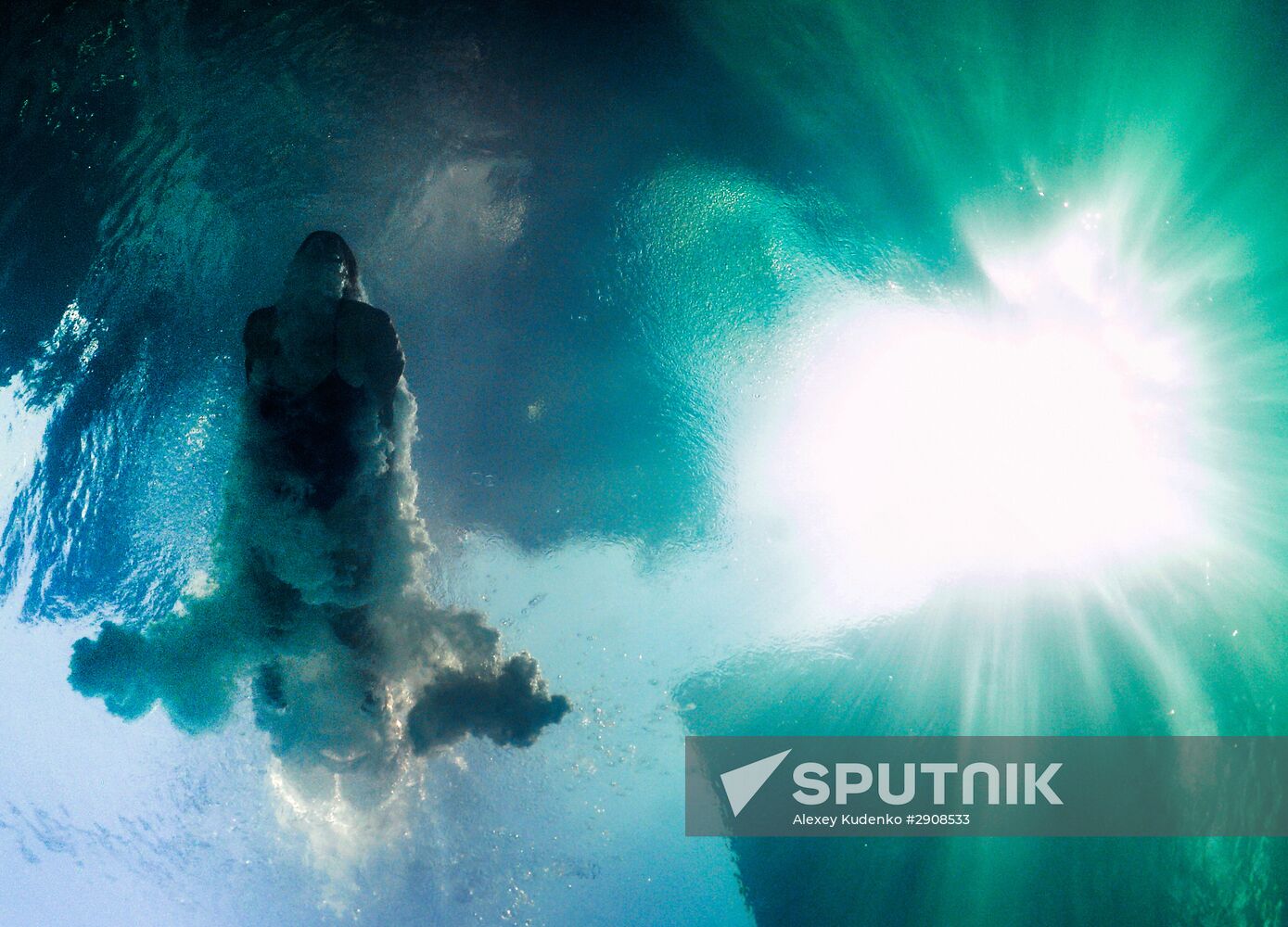2016 Summer Olympics. Diving. Training sessions
