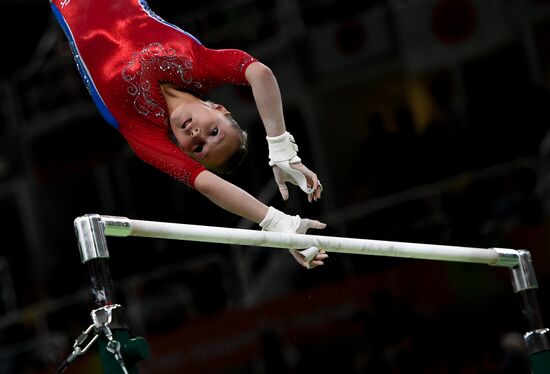 2016 Summer Olympics. Artistic gymnastics. Women. All-around competition