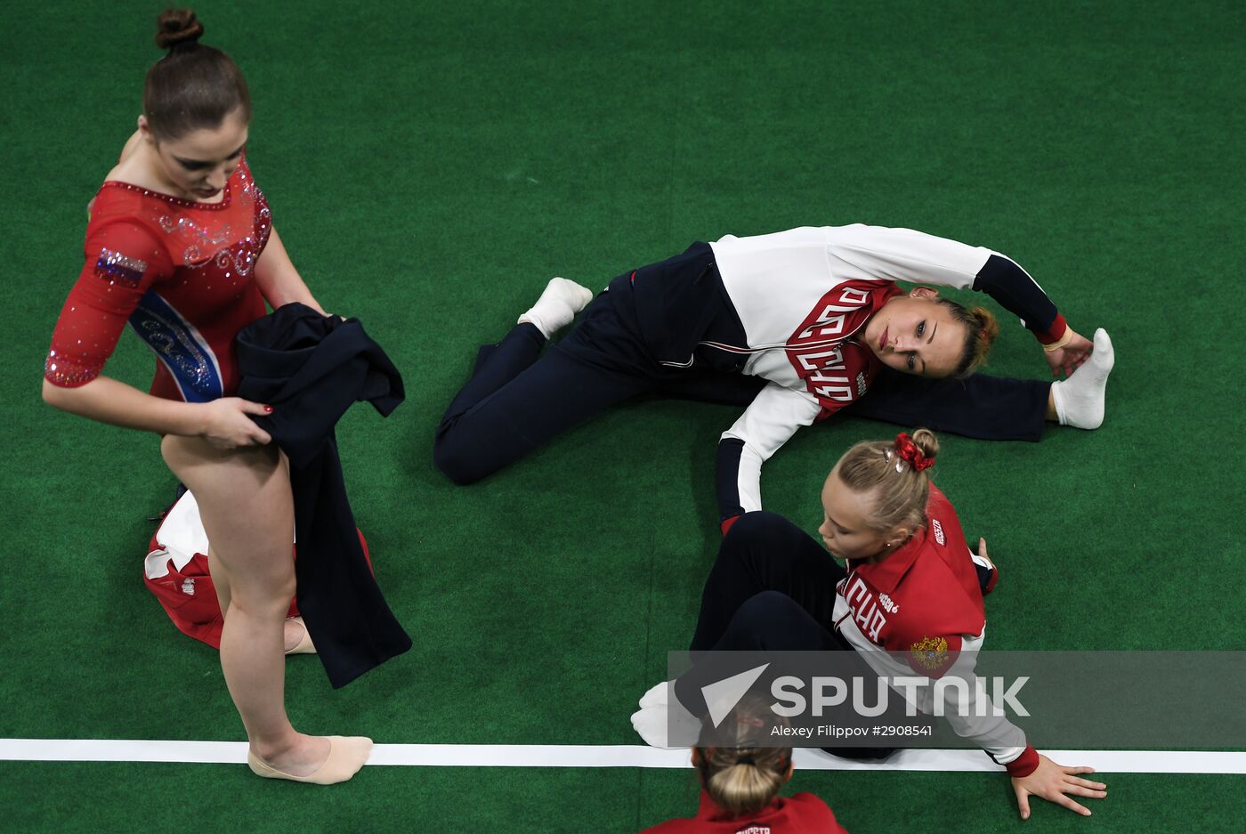 2016 Summer Olympics. Artistic gymnastics. Women. Team all-around competition