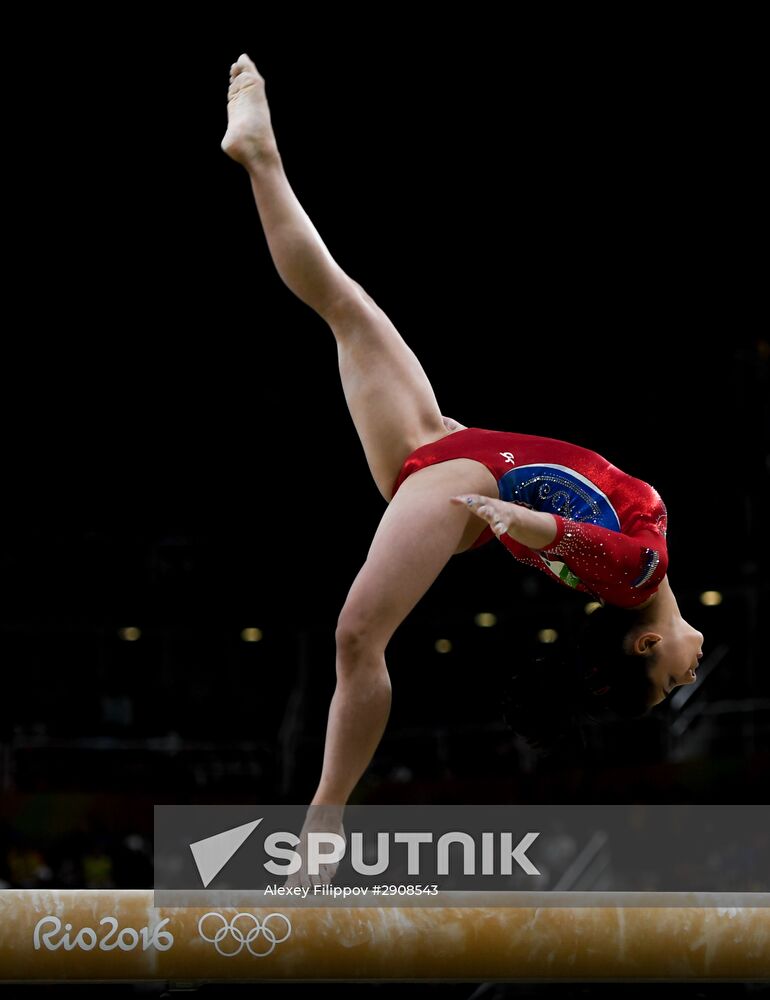 2016 Summer Olympics. Artistic gymnastics. Women. Team all-around competition