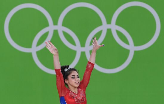 2016 Summer Olympics. Artistic gymnastics. Women. Team all-around competition