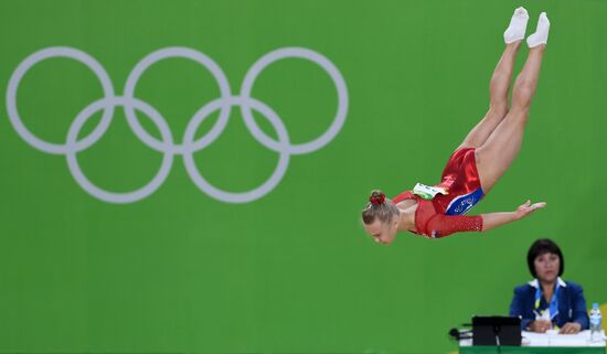 2016 Summer Olympics. Artistic gymnastics. Women. All-around competition