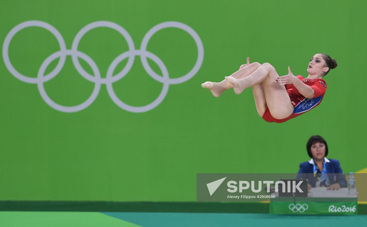 2016 Summer Olympics. Artistic gymnastics. Women. Team all-around competition