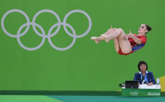 2016 Summer Olympics. Artistic gymnastics. Women. Team all-around competition