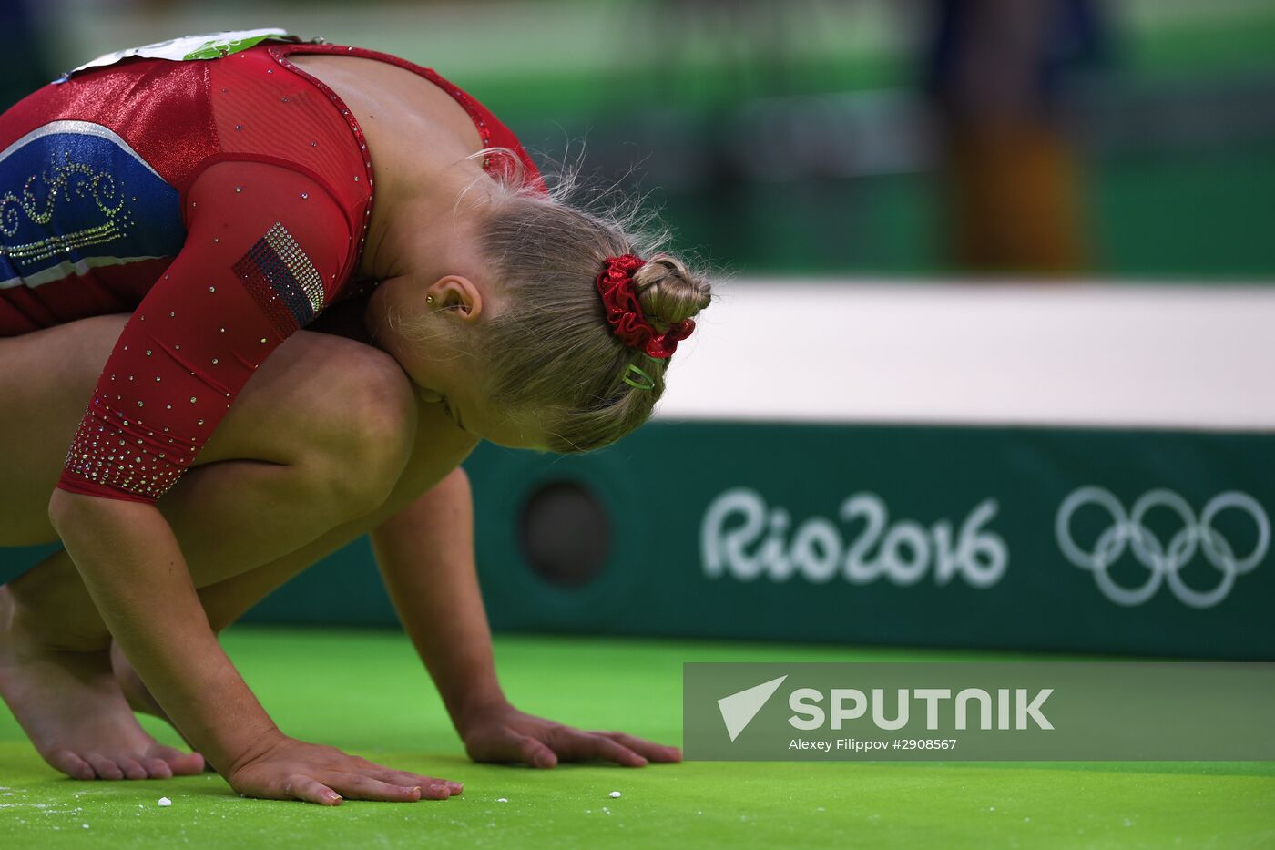 2016 Summer Olympics. Artistic gymnastics. Women. All-around competition