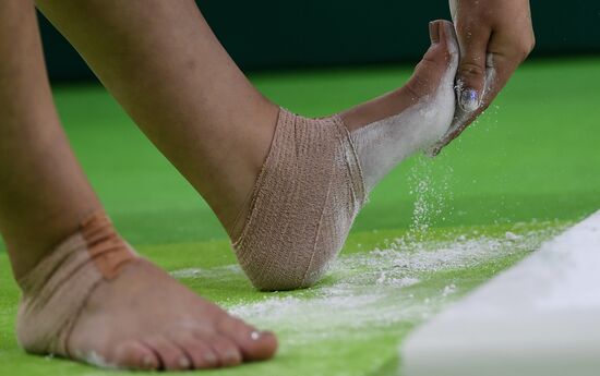 2016 Summer Olympics. Artistic gymnastics. Women. Team all-around competition