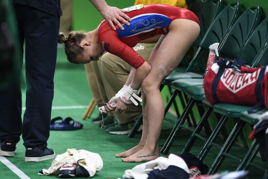 2016 Summer Olympics. Artistic gymnastics. Women. All-around competition