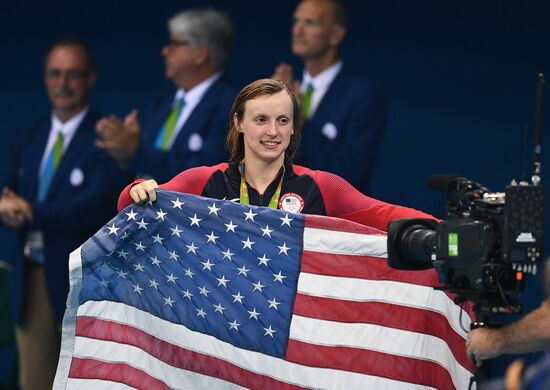 2016 Summer Olympics. Swimming. Day Four