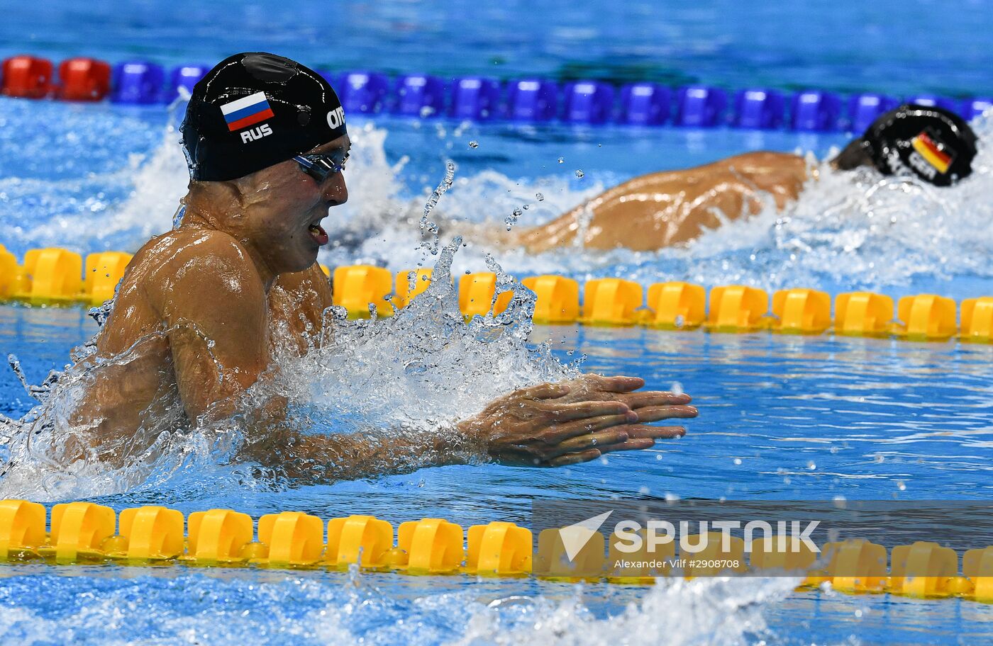 2016 Summer Olympics. Swimming. Day Four