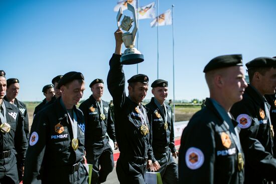 Closing ceremony for Rembat International Army Competition in Omsk