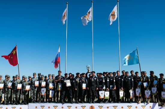 Closing ceremony for Rembat International Army Competition in Omsk