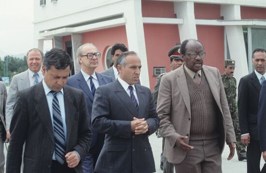 USSR Ambassador to the Republic of Afghanistan Yuly Vorontsov