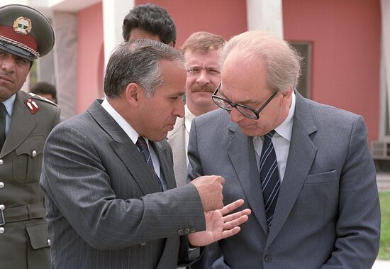 USSR Ambassador to the Republic of Afghanistan Yuly Vorontsov