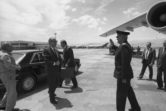 USSR Ambassador to the Republic of Afghanistan Yuly Vorontsov