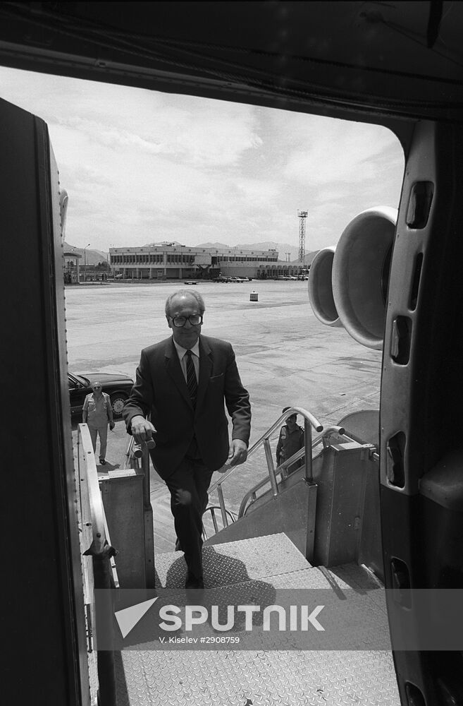 USSR Ambassador to the Republic of Afghanistan Yuly Vorontsov