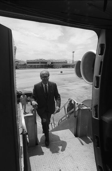 USSR Ambassador to the Republic of Afghanistan Yuly Vorontsov