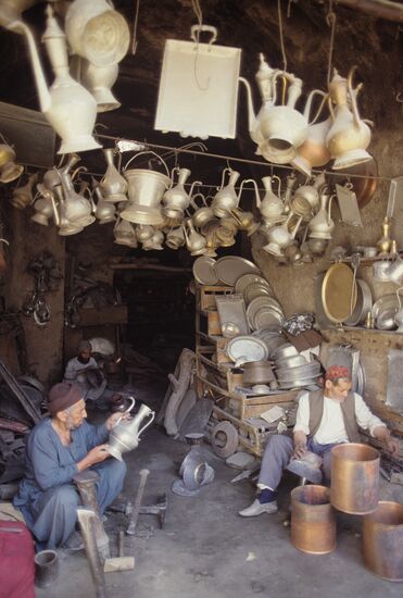 Tin shop in Kabul