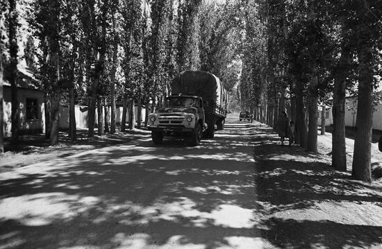 Osh, a city in Kirgizia