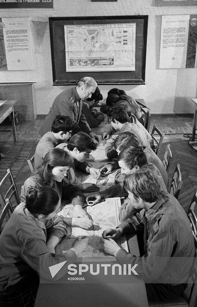 Military training in high schools