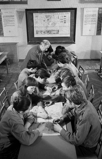 Military training in high schools