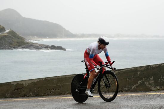 2016 Summer Olympics. Cycling. Women. Individual road race